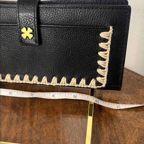 LUCKY BRAND GENUINE LEATHER WITH EMBROIDERED WHIPSTITCH ACCENTS (NWOT) - Picture 9 of 11